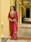 Zeenat By Lady Leela Vichitra Printed Surat Kurti With Bottom Dupatta Wholesale Market
